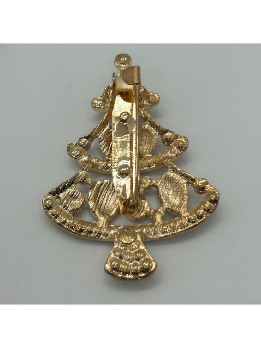 Christmas Brooch Lot Tree Pin Radko Eisenberg Avon Gerry Vintage Modern - Picture 13 of 15